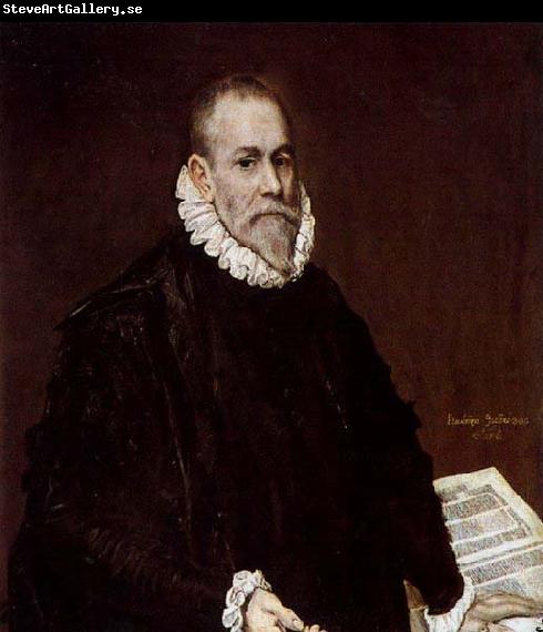 El Greco Portrait of Doctor Rodrigo de la Fuente